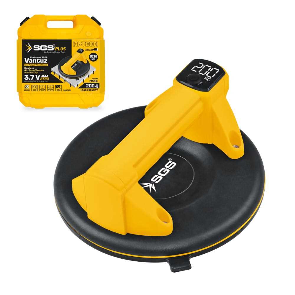 AKÜLÜ VAKUMLU VANTUZ 3.7V 2.4 Ah (200Kg)